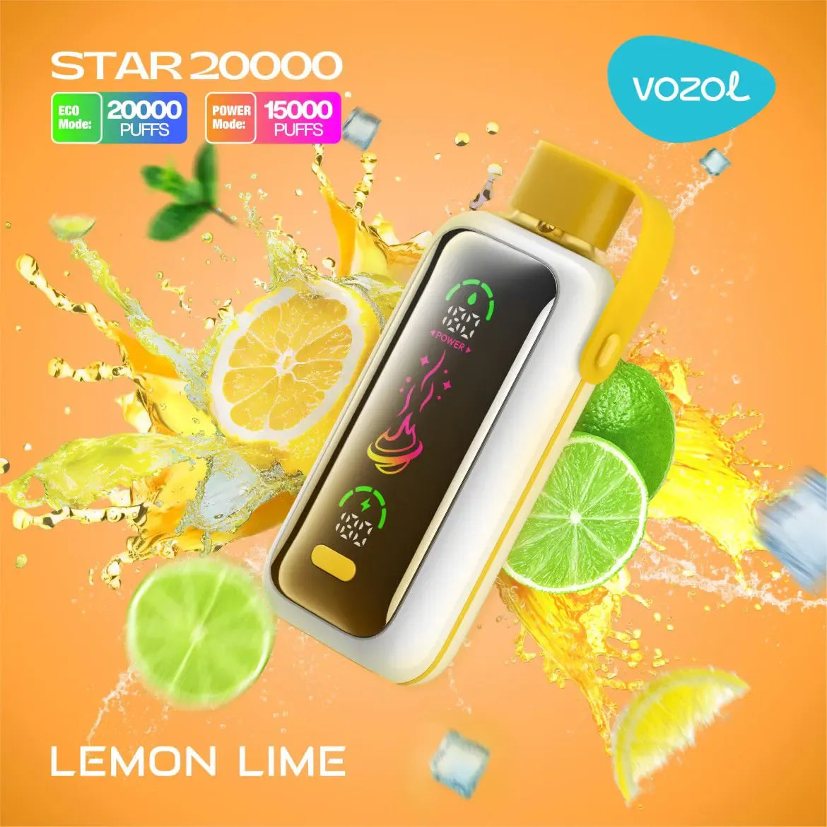 Vozol Star 20000 Puffs 5% Nicotine Disposable Vape - Dual Power Mode