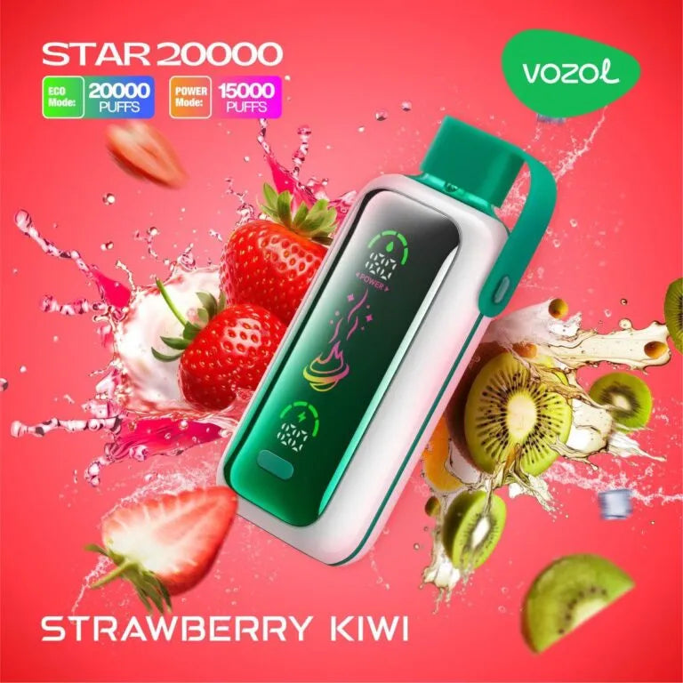 Vozol Star 20000 Puffs 5% Nicotine Disposable Vape - Dual Power Mode